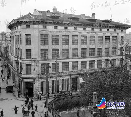 　　汉口路309号《申报》原址，上?！督夥湃毡ā吩诖舜纯?。解放日报资料图片.jpg